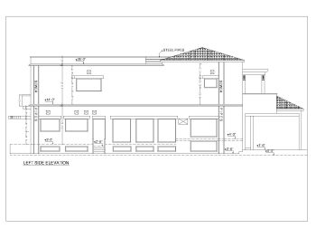 5BHK House Design Elevation .dwg_2