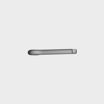80mm Length Metal Clip Bolt STL Drawing