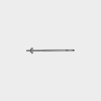 850mm Length Curved Metal Bolt STL Drawing