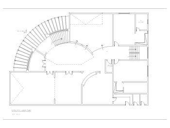 8BHK House Design with 3 Car Garage Ground Floor Plan .dwg