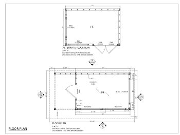 8 x 12 Metal Shed Design Floor Plans .dwg_1