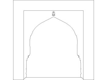 Traditional Arch_11 .dwg drawing