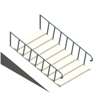 Accessible ladder revit family