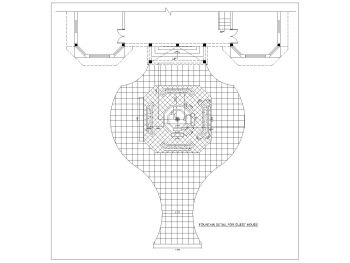 African Style Fountain Design .dwg-1