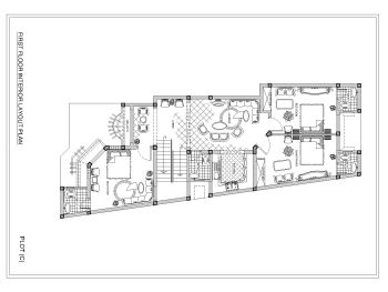 African Style Interior Layout Plan .dwg_2
