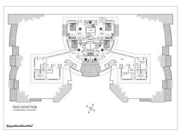 African Style Shopping Mall Design Roof Layout Plan .dwg_6