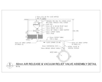 Air Release & Vacuum Relief Assembly .dwg