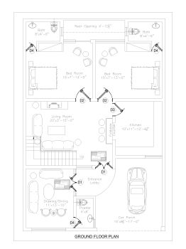 Asian Style Interior Layout Plan .dwg-03
