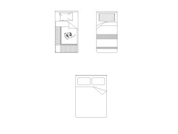 American Standard King Beds Design .dwg_31