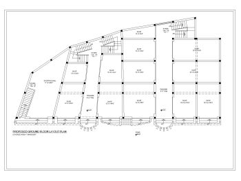 Apartment Multistoried Building House Design .dwg_4