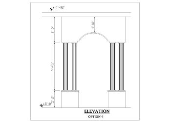 Arches for Facades Design .dwg_4