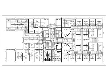 Banque asiatique de développement Design 2nd Floor AC Ducting Plan .dwg