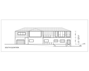 Australian Renovation Project House Design Elevation .dwg_1