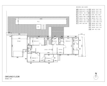 Australian Renovation Project House Design Ground Floor Plan .dwg