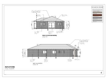Australian Smart House Design Elevation .dwg-B