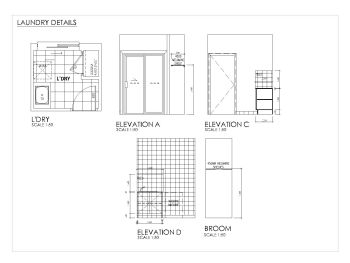 Australian Smart House Design Laundry Details .dwg-1