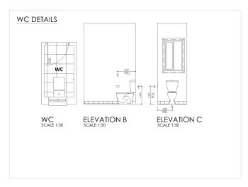 Australian Smart House Design WC Details .dwg