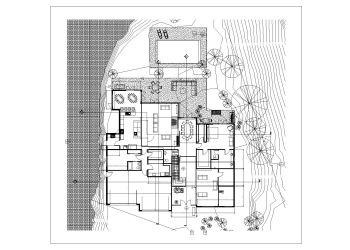 Australian Style Hilly Houses Layout Plan .dwg_1