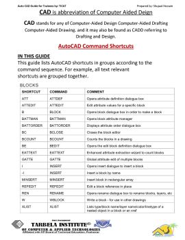 AutoCAD Command Shortcuts .dwg_1