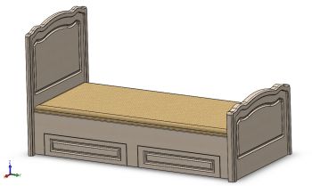 Baby Bed-1 solidworks