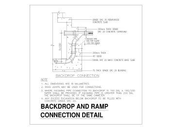 Back Drop & Ramp Connection Detail .dwg
