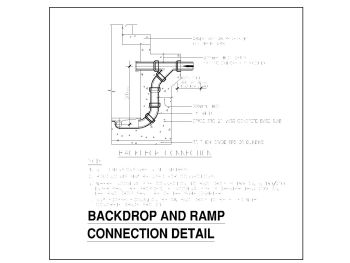 Backdrop & Ramp Connection Detail .dwg