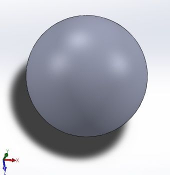 Ball Solidworks model