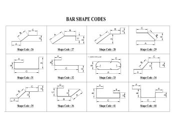 Bar Shapes for Reinforcement Drawings .dwg-2