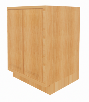 Base Cabinet 2 Door 24x24x34 revit model