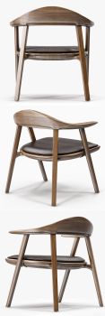 BassamFellows Mantis Lounge Chair 3D-Modell