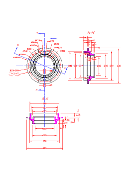 Bearing Cover .dwg drawing