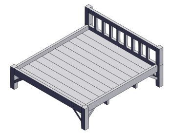 Bed-12 solidworks