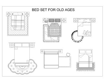 Bed Set for Old Ages .dwg_6