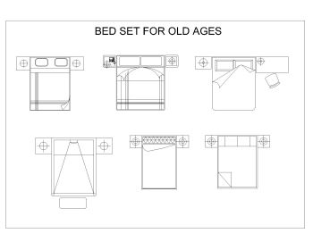 Bed Set for Old Ages .dwg_8