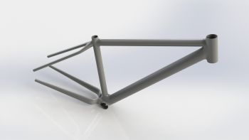 Bicycle frame sldprt Model