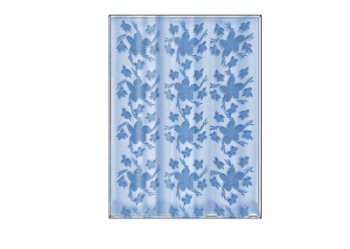 Blue pattern curtains(304) skp