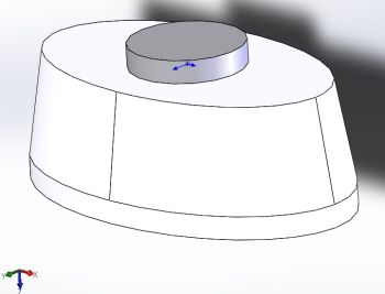 Body Middle Part Solidworks model