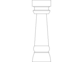 Traditional column_1 .dwg drawing