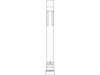 Traditional column_22 .dwg drawing