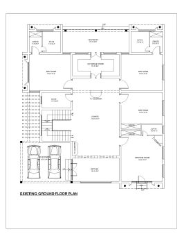 Canadian Style Villa Design Layout Plan .dwg_4