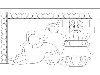 Traditional corbel_10 .dwg drawing