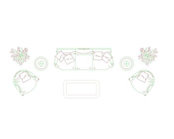 Couch Set & Sofa set_13 .dwg