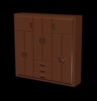 Design de gabinete 3D 2
