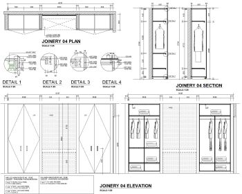 Cabinet Design with Details .dwg