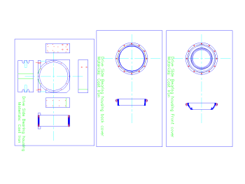 Calender Roll DS bearing Housing .dwg drawing