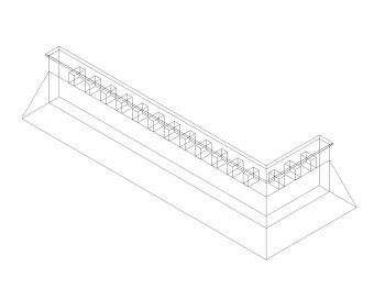 Cantilever Area with Balconies 3D .dwg-3