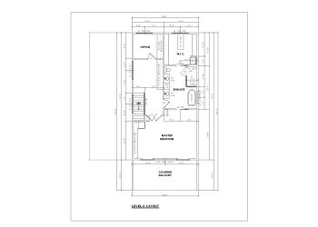 Canadian House Modern Style Layout Plan .dwg_3
