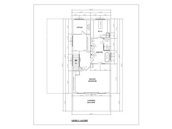 Canadian Style Villa House Design Layout Plan .dwg-3