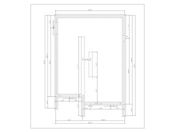 Canadian Style Villa House Design Layout Plan .dwg-4