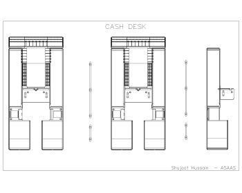 Cash Desk design